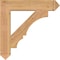 Ekena Millwork Balboa Arts & Crafts Smooth Bracket, Western Red Cedar, 5 1/2"W x 32"D x 32"H BKT06X32X32BOA03SWR - alternate 4